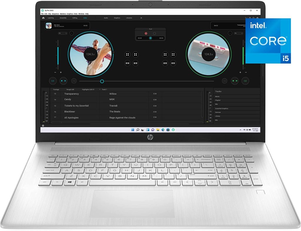 HP Laptop 17-cn0025nr for Video Editing
