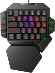 RGB One Handed Gaming Keyboard