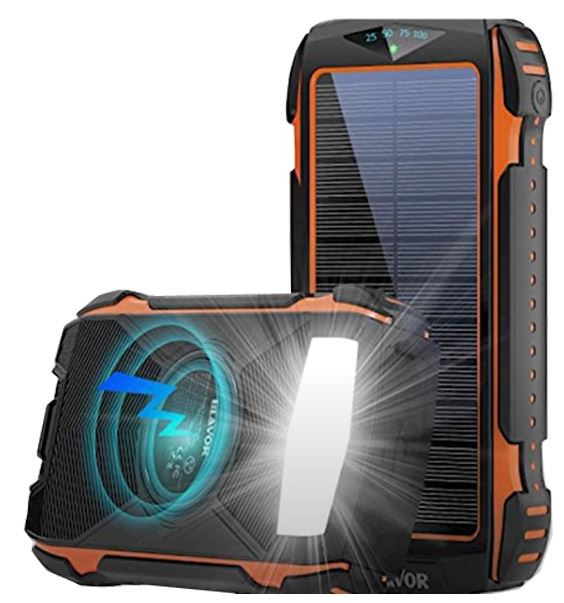 Solar Power Bank Charger Instructions