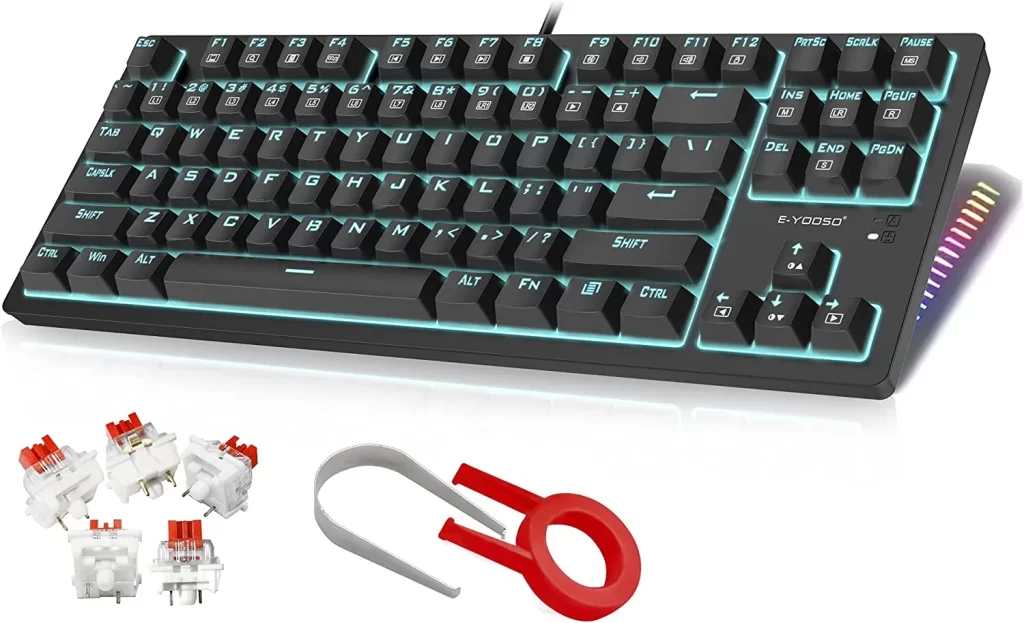  E-YOOSO TKL Wired Mechanical Gaming Keyboard