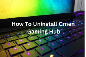 How To Uninstall Omen Gaming Hub |  Best Steps