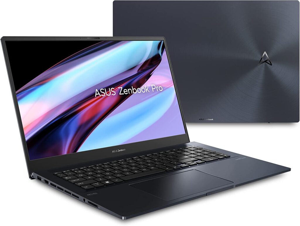 4- ASUS Zenbook Pro 17 Laptop: The Best Flexible Large Screen Laptop